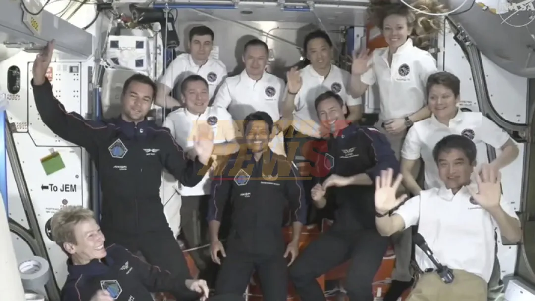 Estación Espacial Internacional recibe a sus primeros astronautas de India, Polonia y Hungría