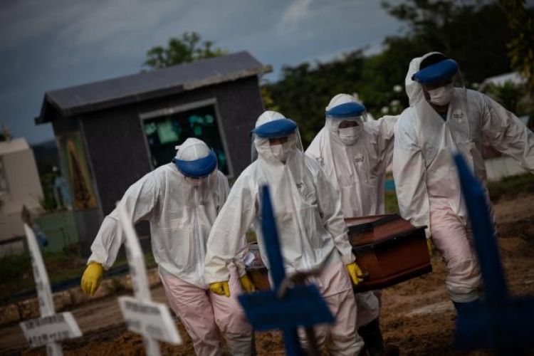 Brasil registra 485 muertes por Covid en 24 horas