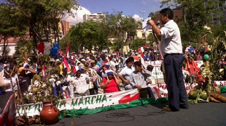 Se inicia movilización campesina en capital y cabeceras Departamentales