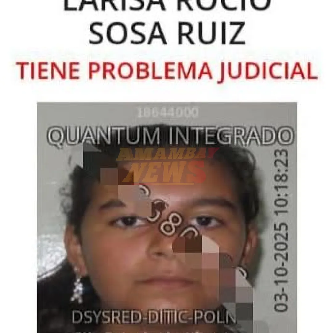 Emiten orden de captura contra Larisa Rocío Sosa Ruiz en Pedro Juan Caballero
