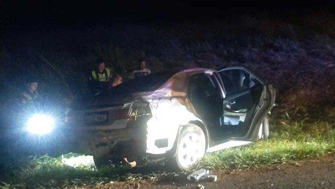Hermano del senador Erico Galeano sobrevive a violento choque en Alto Paraná