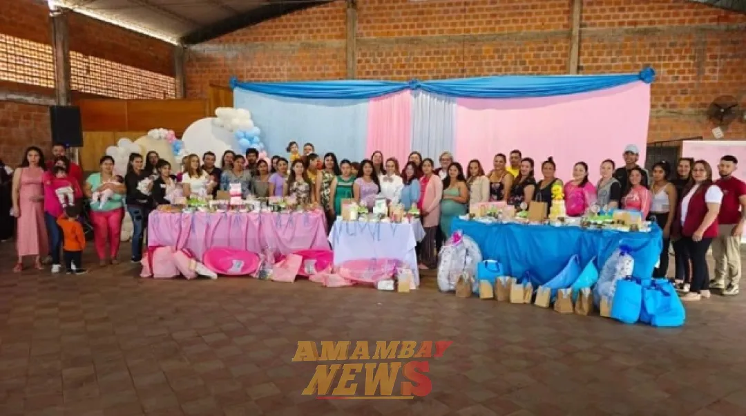 Hospital de Loma Pytã organiza emotivo baby shower para 45 mamás