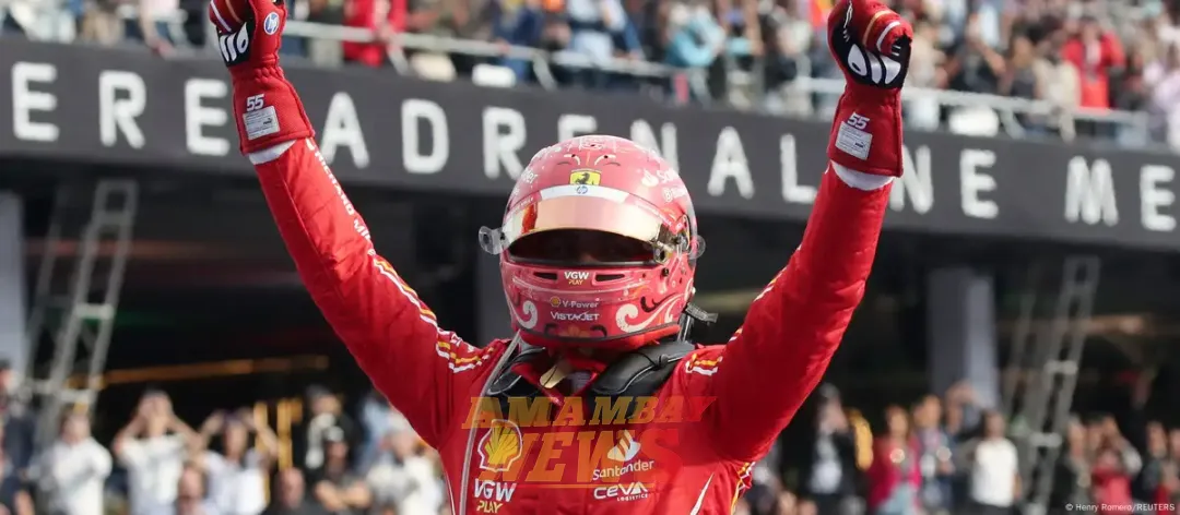 Carlos Sainz gana el Gran Premio de México de Fórmula 1