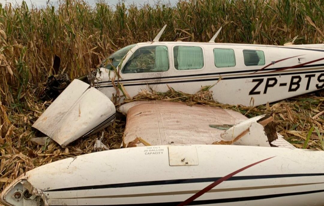 Aclaran sobre accidente aéreo en Canindeyú