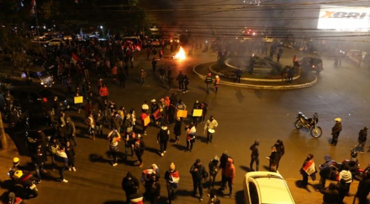 CDE: Alrededor de 60 detenidos y cuantiosos daños tras movilización ciudadana