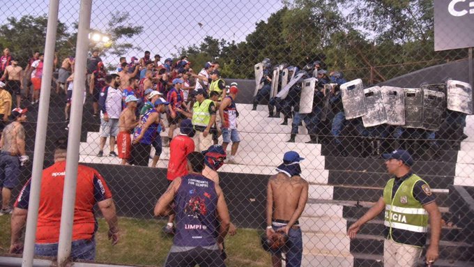 La sanción provisoria de la APF a la hinchada de Cerro Porteño