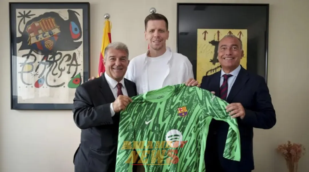Szczesny ya entrena con el Barça tras fichar por una temporada