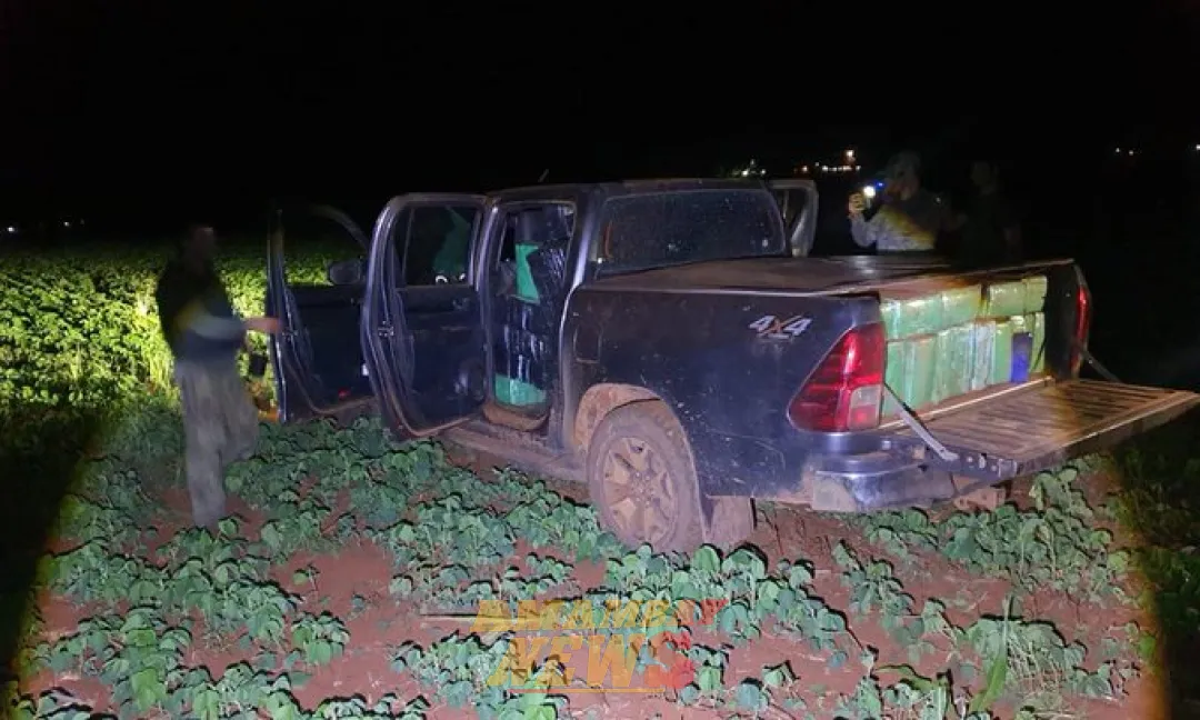 Abandonan una camioneta con 1000 kilos de marihuana