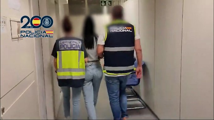 Esposa de Sebastián Marset quedó en arresto administrativo en Madrid a la espera de extradición a Paraguay