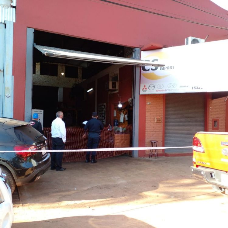 Presunto caso de sicariato en Fernando de la Mora