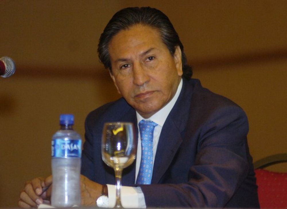 Detienen en Estados Unidos a ex presidente peruano Alejandro Toledo