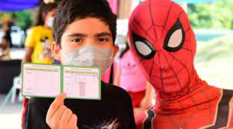 Defensoría de la Niñez acompaña vacunación de niños