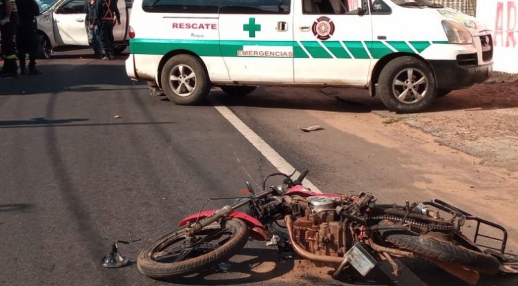 Accidente fatal en San Lorenzo: motociclista perdió la vida en peligroso cruce