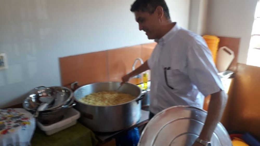 Gobernador verificó calidad del almuerzo escolar en Pedro Juan Caballero
