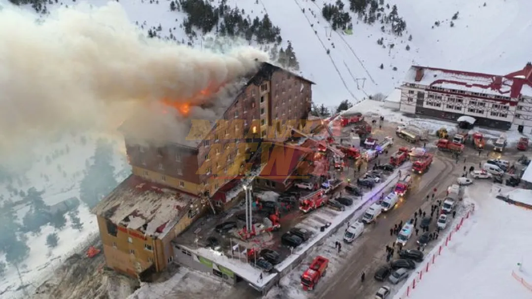 Suben a 66 los muertos en el incendio de un hotel de esquí en Turquía