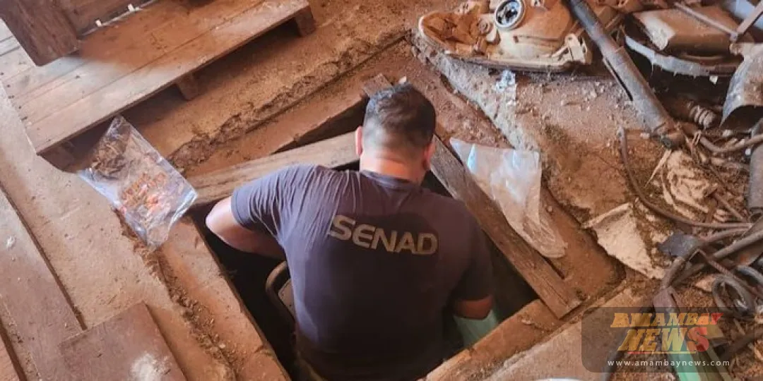 SENAD descubre ”caleta” narco e incauta más de una tonelada de marihuana