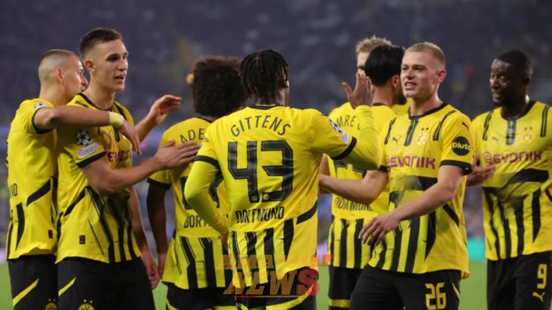El Dortmund golea al Brujas con la aparición goleadora de Gittens