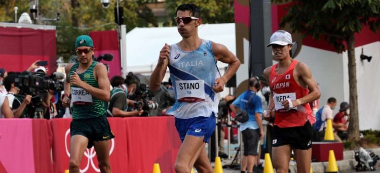 El italiano Stano sorprende a los japoneses en los 20 km marcha