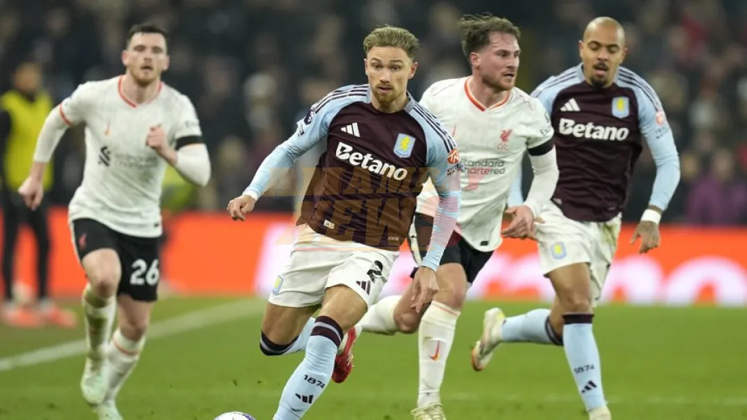 El Aston Villa frena al Liverpool y anima la Premier