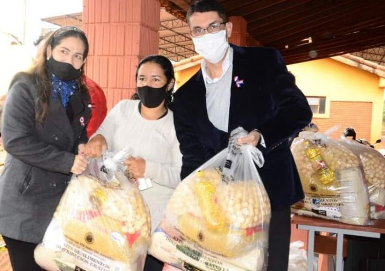 Se realizó el lanzamiento del programa de distribución del almuerzo escolar 2021 en Amambay