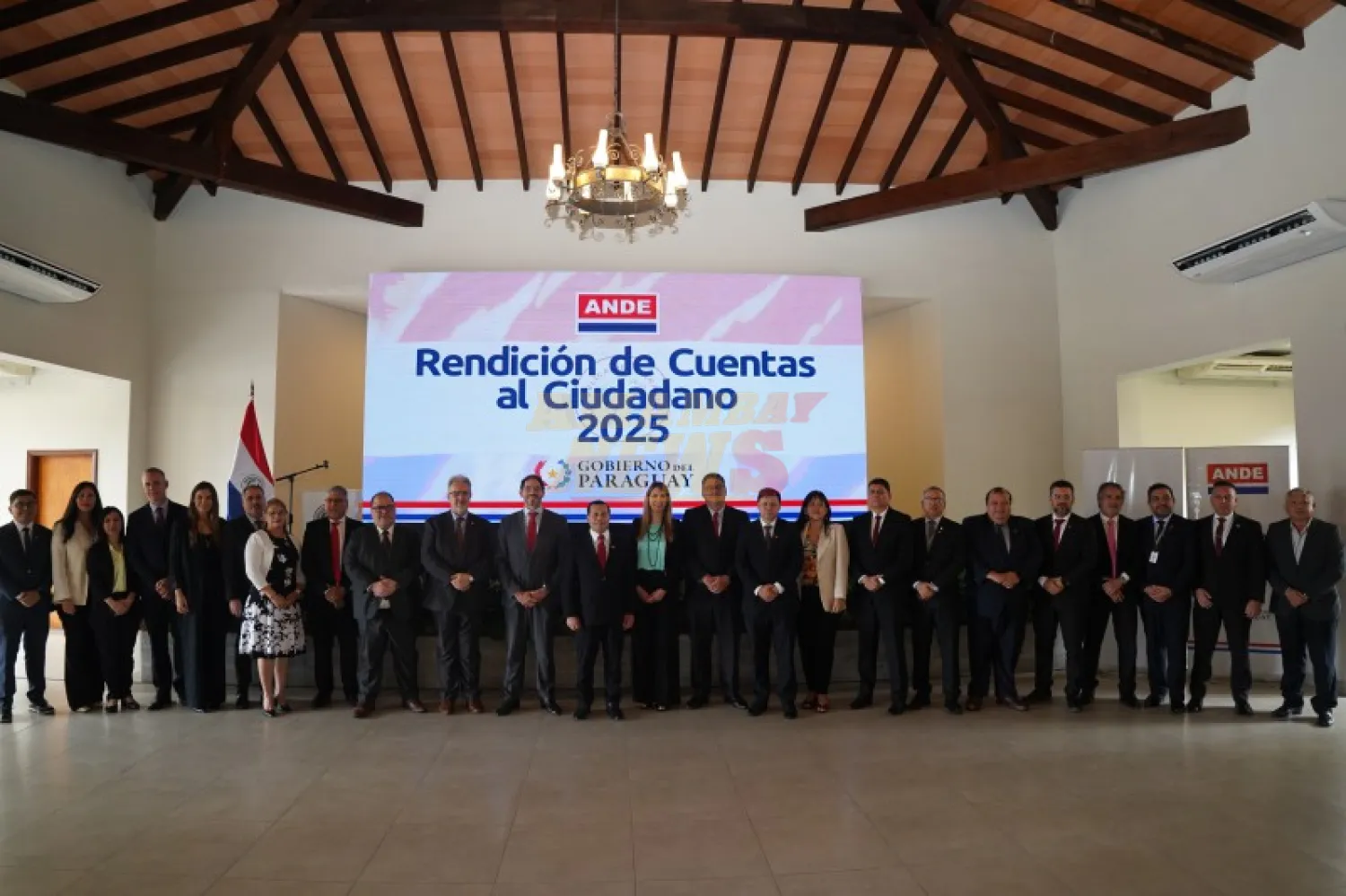 Al cierre de 2025, ANDE estima inversión presupuestaria de más de USD 300 millones en infraestructura eléctrica