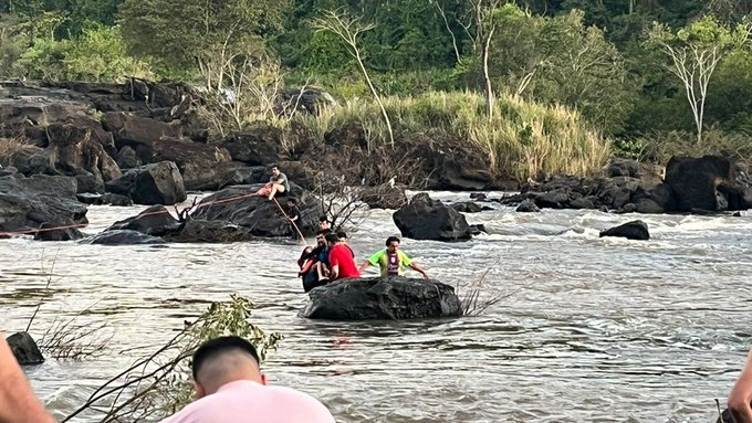 Un niño desaparece en el río Acaray en Ciudad del Este