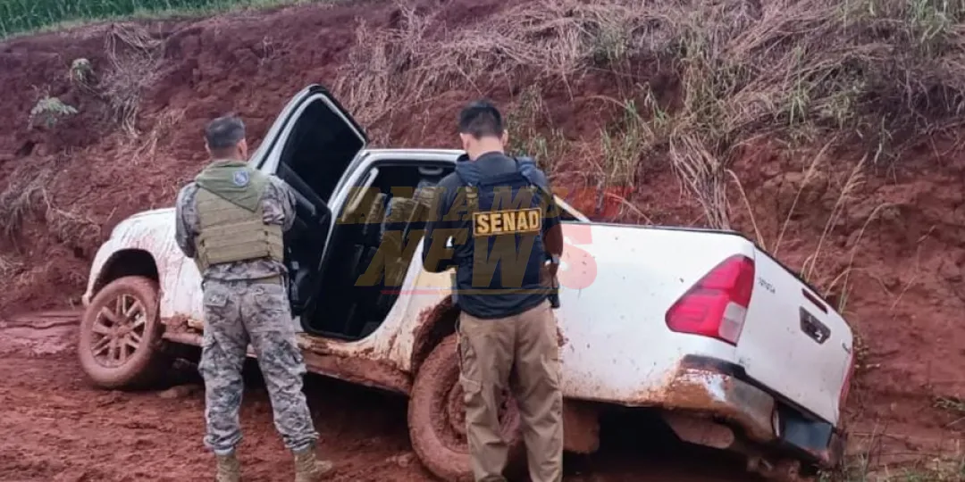 Calle en mal estado jugó una mala pasada a narcos