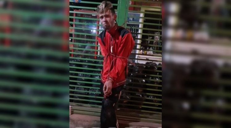 Caaguazú: Cansado del robo, montó guardia y con machete en mano atrapó al ladrón
