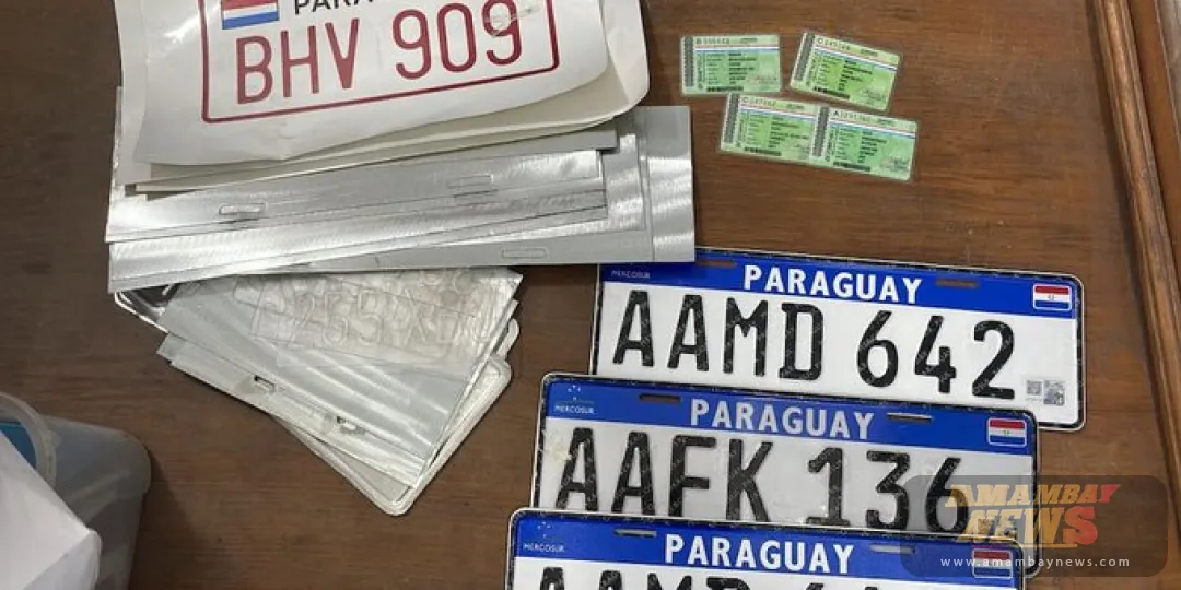 Imputan a implicado en esquema de falsificación de chapas y cédulas verdes