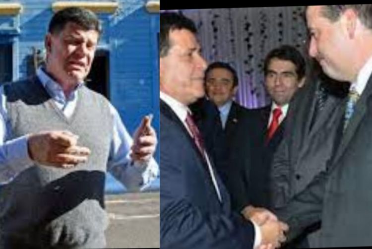 Efraín Alegre da la espalda al supuesto cartista Ancho Ramírez