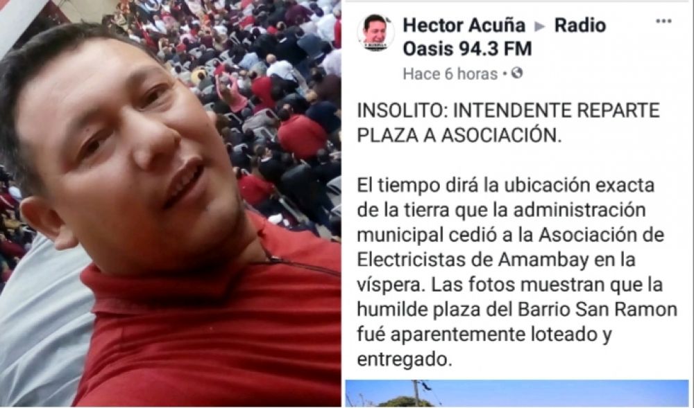 Secretario de Juancho Acosta, hace denuncia falsa contra José Carlos Acevedo