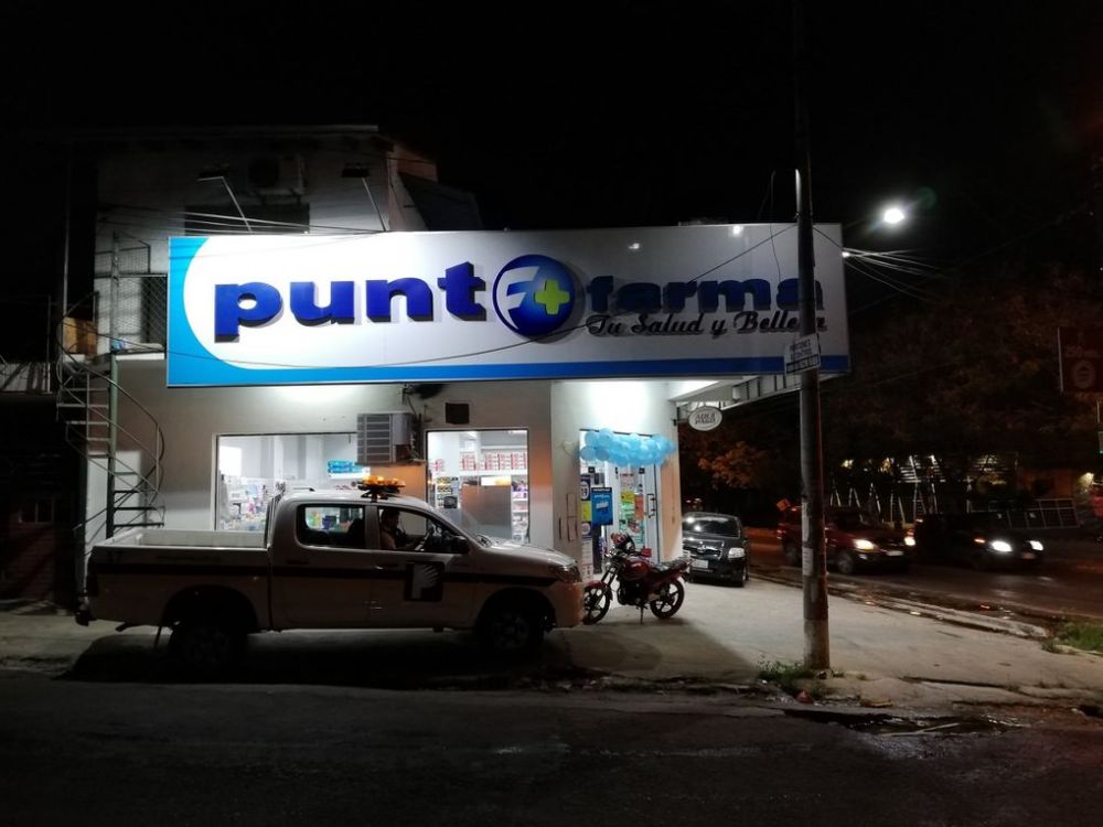 Delincuentes llevan un millón de guaraníes de una farmacia en Fernando de la Mora