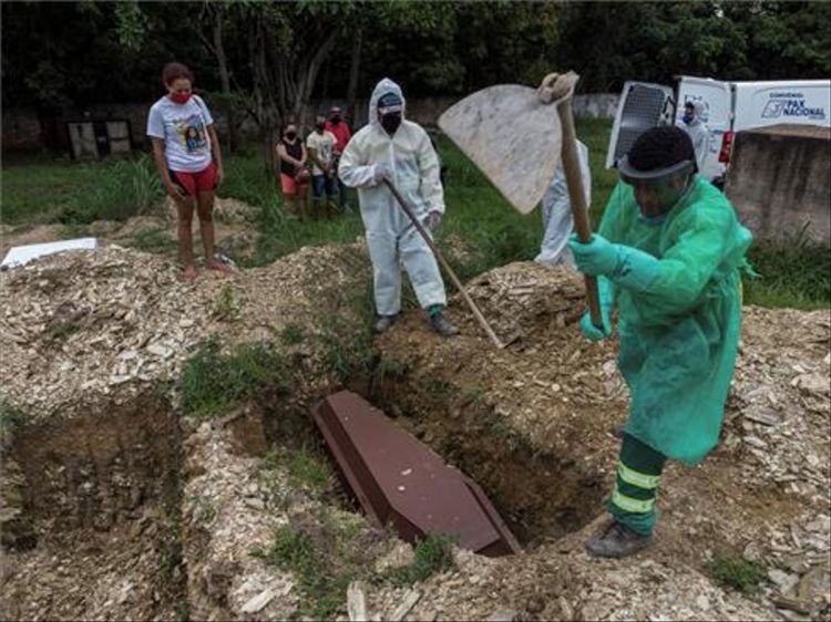 Covid-19: Brasil registra 2.724 muertes en 24 horas