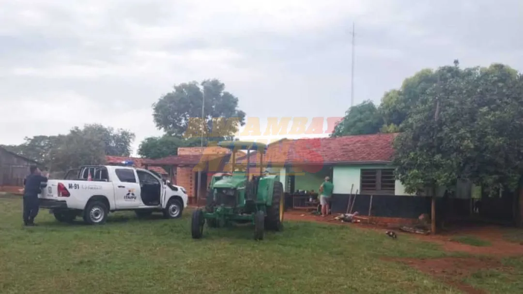 Ancianos sufren violento asalto domiciliario en Carmen del Paraná