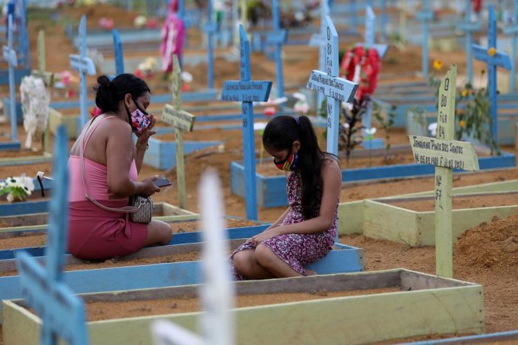 Brasil registra 185 muertes por Covid en 24 horas