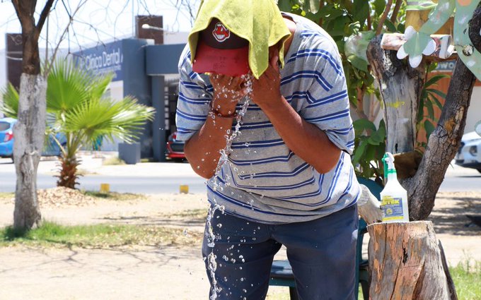 Domingo muy caluroso con máximas por encima de los 40 °C