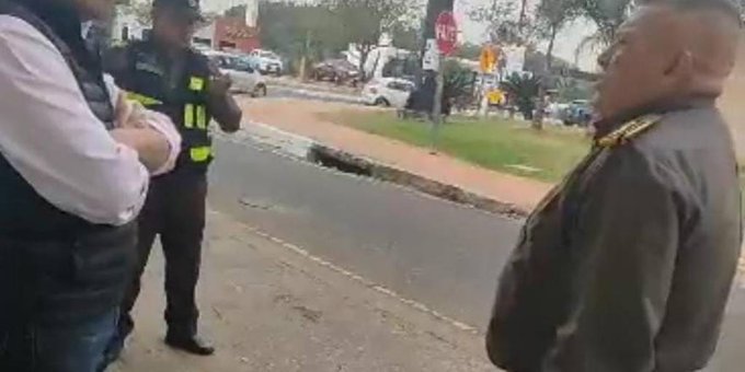 Denuncian barrera ilegal de la Patrulla Caminera en zona de Asunción