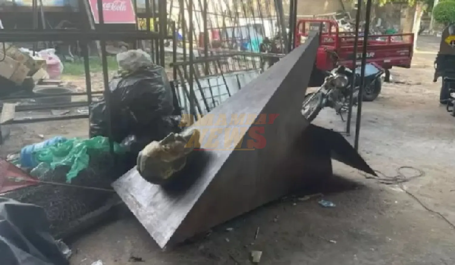 Polémica en San Bernardino por retiro de busto histórico