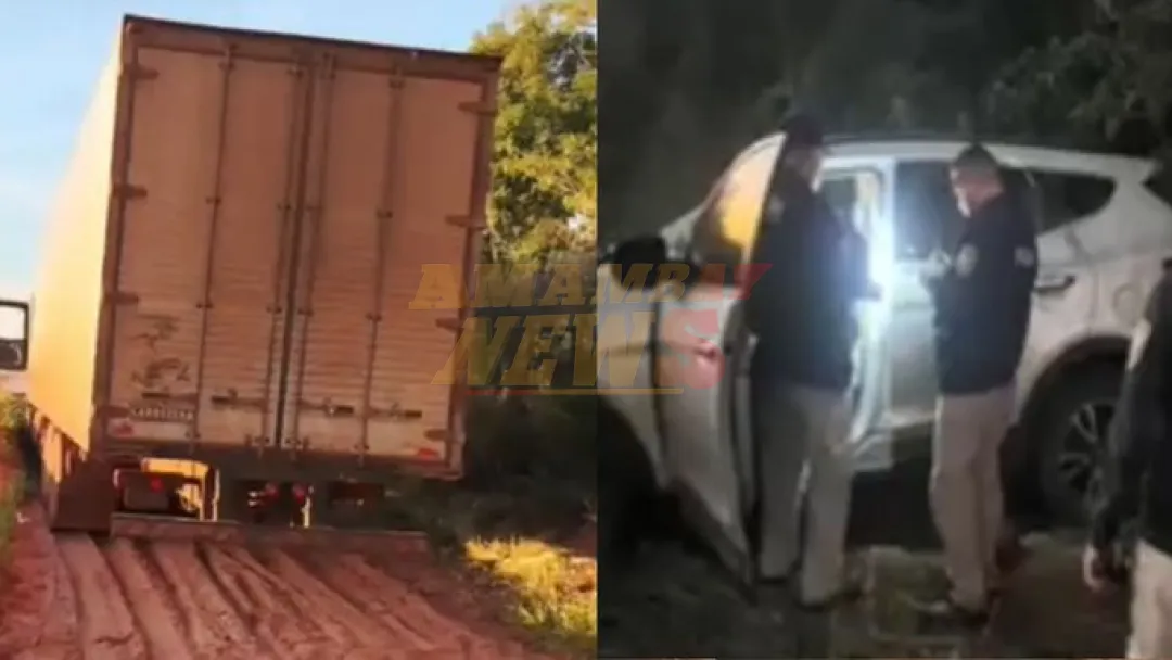 Delincuentes roban camión de una transportadora en San Pedro