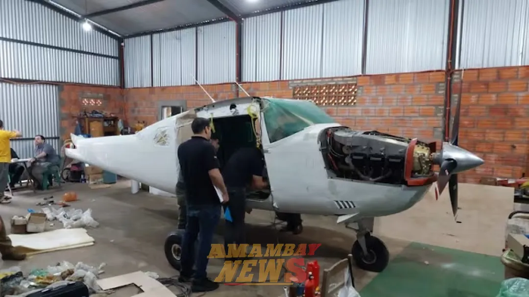 Militar de la FAP restauraba narcoavionetas en taller clandestino