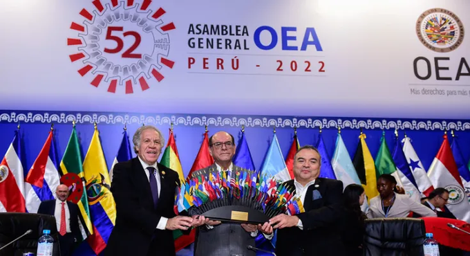 Este miércoles arranca la Asamblea General de la OEA en Asunción