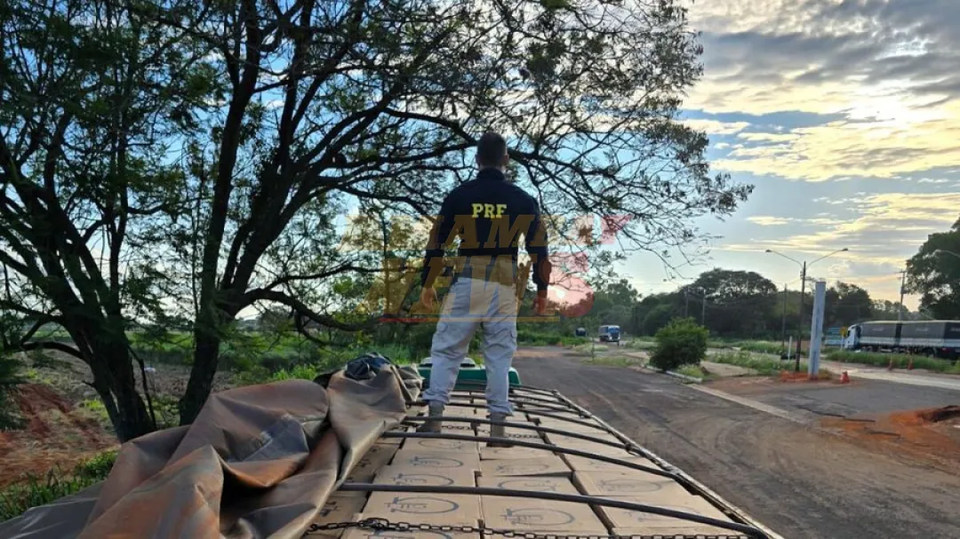 Incautan en Brasil camión paraguayo con cigarrillos que habría ingresado de contrabando