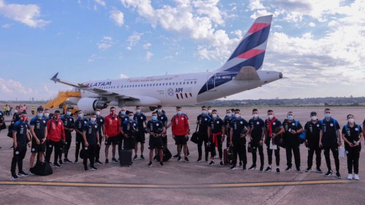 La Albirroja se instala en Uruguay