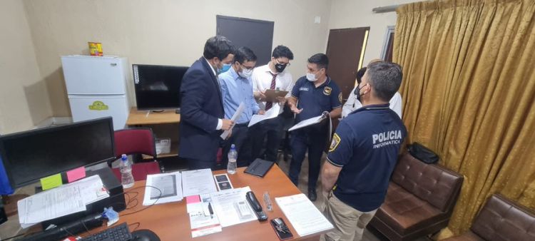 Allanan el Departamento de Informática de Identificaciones de la Policía Nacional