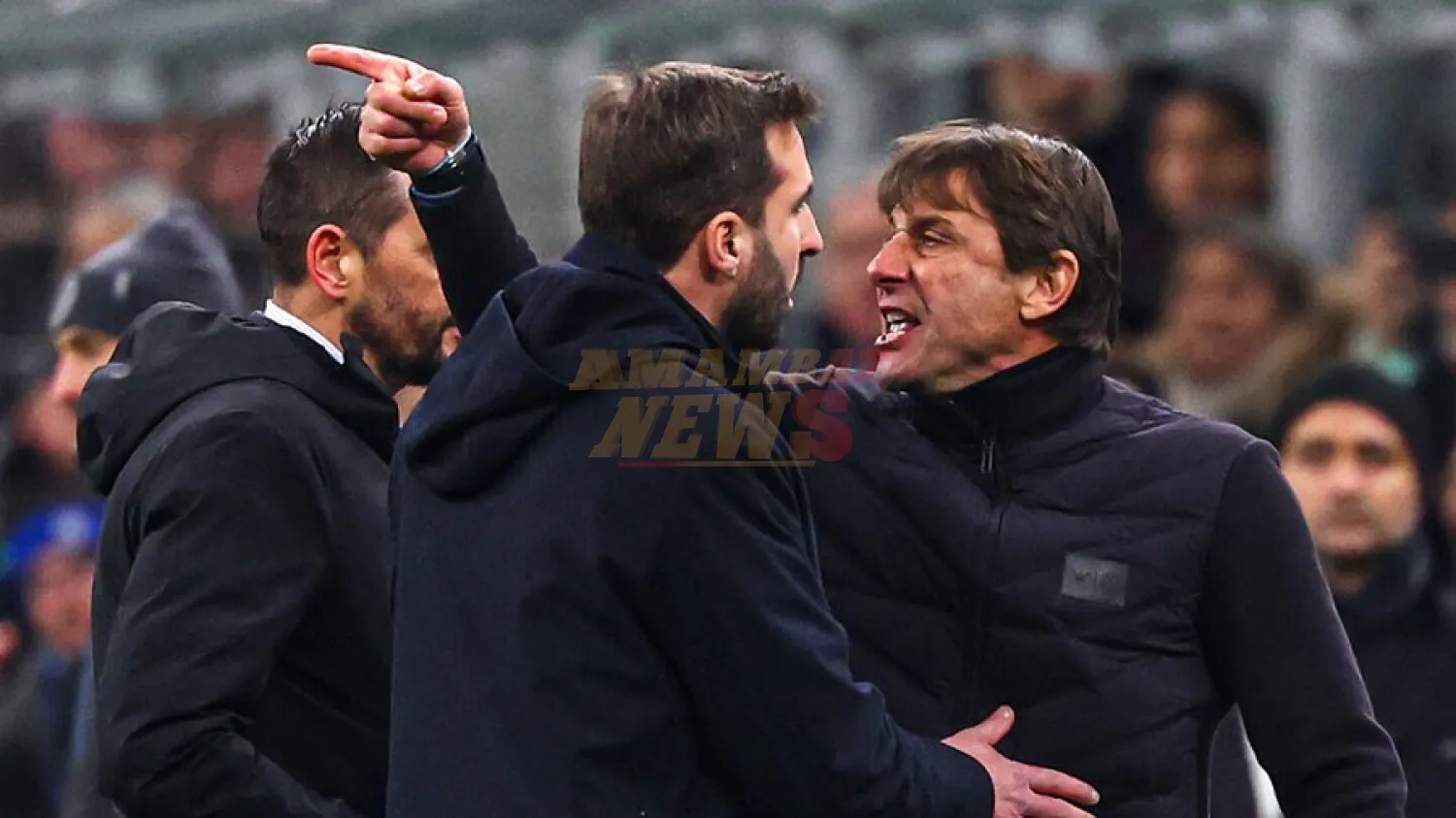 Conte, dos partidos y 15.000 euros de sanción por insultar a los árbitros