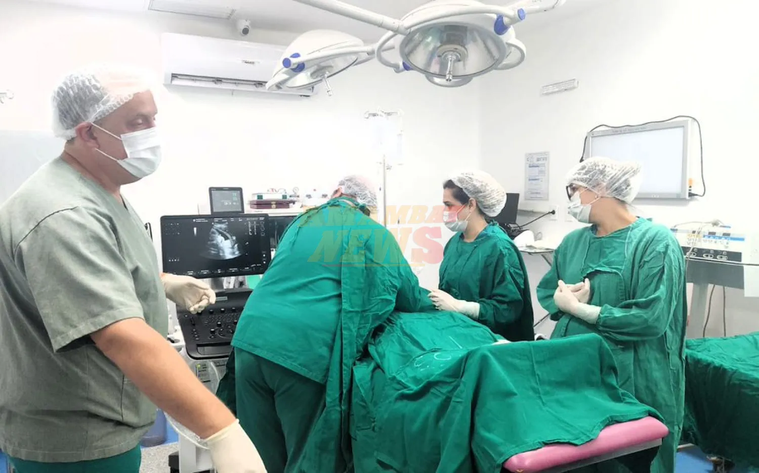 En el Hospital San Pablo se realizó por primera vez una cirugía intrauterina de alta complejidad