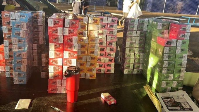 Detienen a paraguayos con carga de contrabando en Foz de Yguazú
