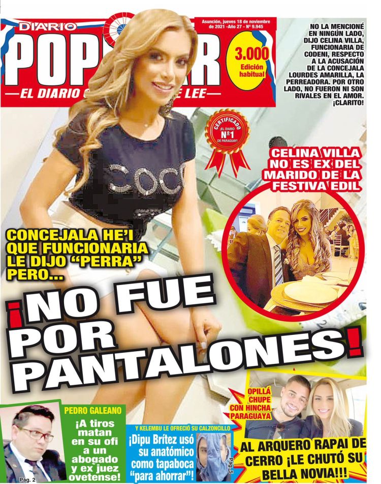 Sigue siendo tapa de diario el escándalo de la concejal Malou  Amarilla y su marido Pedro González