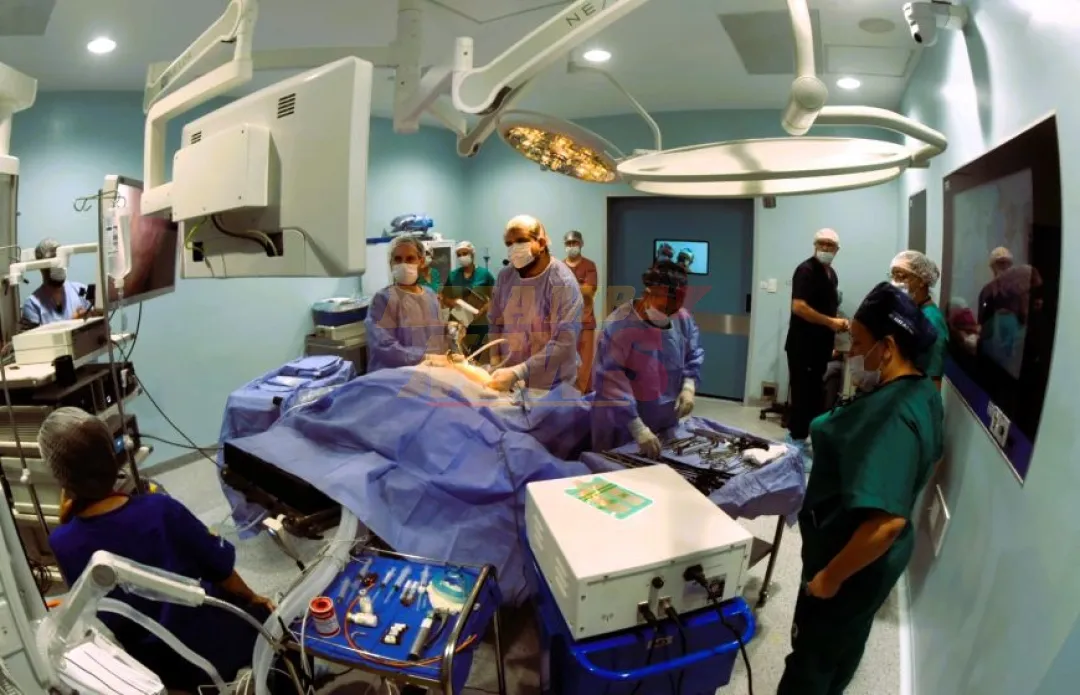 Primera cirugía en el nuevo Gran Hospital de Coronel Oviedo