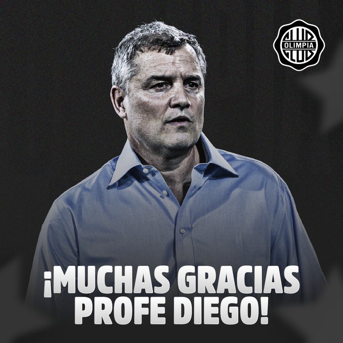 Olimpia despide a Diego Aguirre